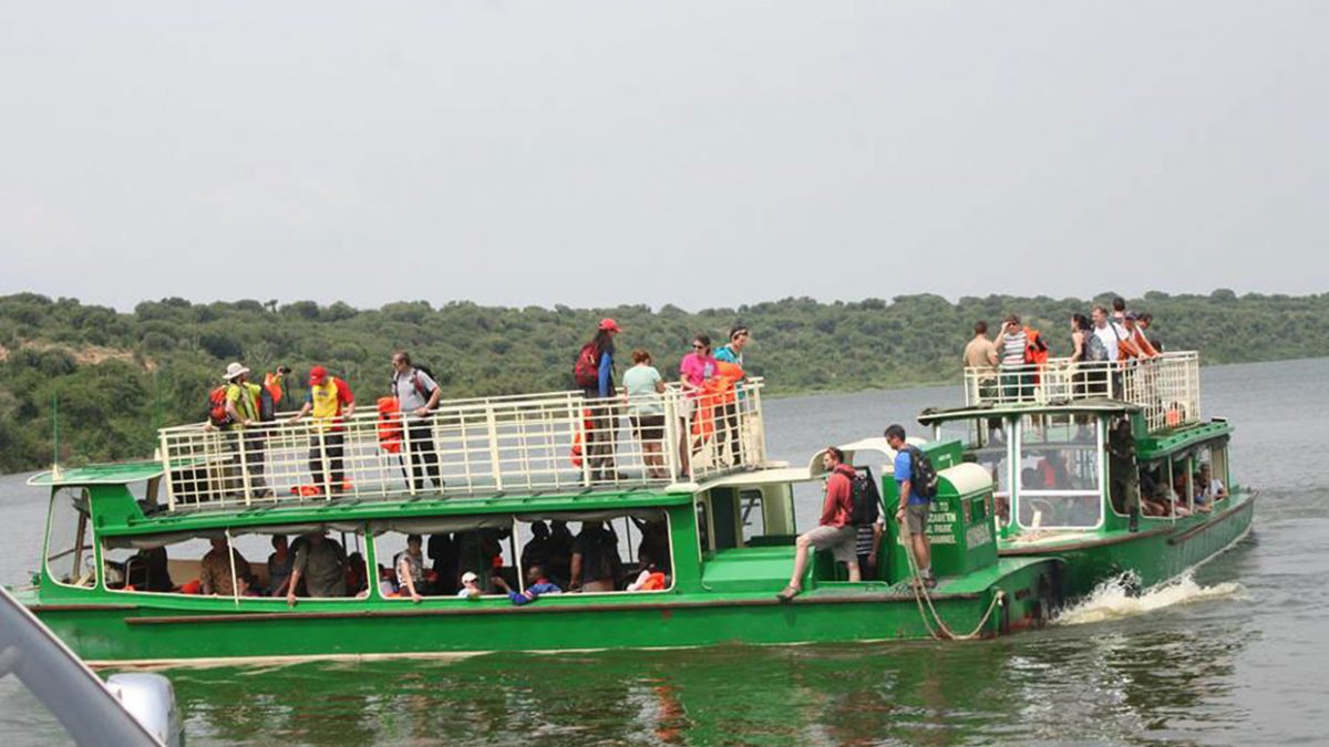 Boat cruise at Kazinga Channel