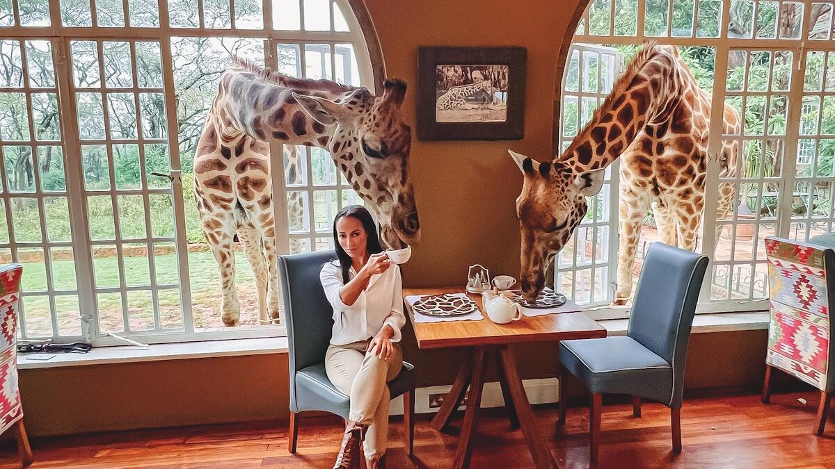 Why choose the Giraffe Manor hotel for your next Adventure?